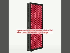 Experience the Ultimate Wellness Solution 25W Power Output Infrared Red Light Therapy