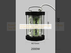 Powerful 2000W Best LED Fishing Light for Deep Sea Waterproof fishing light for boats